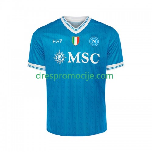 SSC Napoli Dres Domaći 2025/2026 Kratkih Rukava SSC Napoli Dres Domaći 2025/2026 Kratkih Rukava